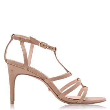Reiss Harlow Heeled Sandals - Brown