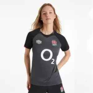 Umbro England Gym T-Shirt Womens - Black