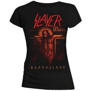 Slayer - Repentless Crucifix Womens Large T-Shirt - Black