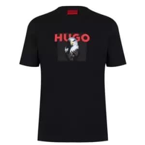 Hugo Dhynx T Shirt - Black