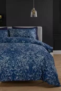 Secret Garden 200 Thread Count Cotton Rich Reversible Duvet Cover Set
