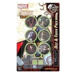 Marvel HeroClix Avengers War of the Realms Dice & Token Pack
