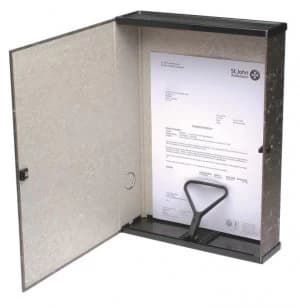 Q Connect Boxfile Black - 5 Pack