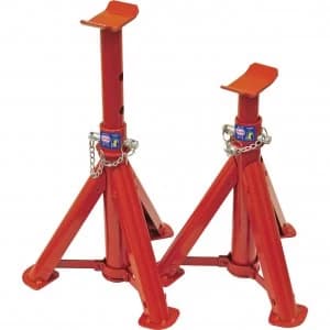 Faithfull Folding Axle Stands 2 Tonne
