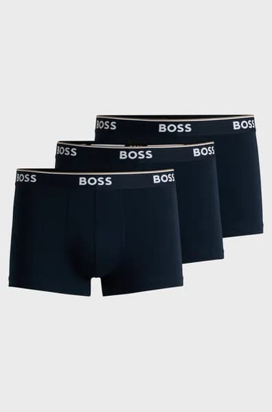 Boss Bodywear 3 Pack Power Boxer Shorts Trunks Small Blue 42212418350