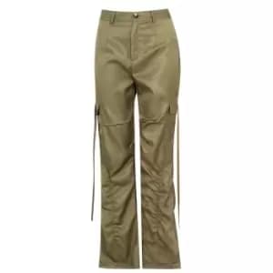 I Saw It First I Saw It First Womens Cargo Trousers - Green
