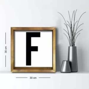 3030AHS-079a Multicolor Decorative Framed MDF Painting