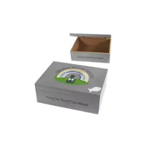 Rainbow Bridge Friends Cat Memory Box