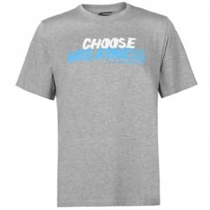 Skechers Great T Shirt Mens - Charcoal