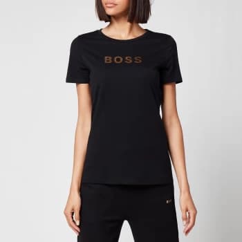Hugo Boss Eloga Gold T-Shirt Black Size L Women