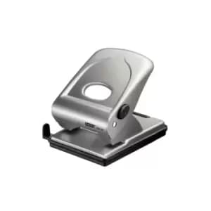 Rapid Fashion Powerful Metal Hole Punch FMC40 Brilliant Silver