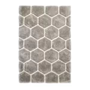 Think Rugs Noble House Rug 30782 Grey White 150X230cm