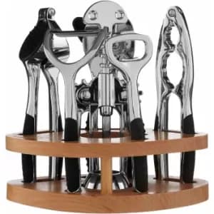 Paragon 7pc Chrome Finish Kitchen Gadget Set - Premier Housewares