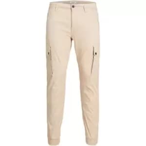 Jack and Jones Warner Cargo Trousers - Beige