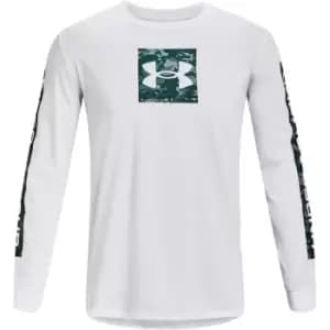 Under Armour Camo Box T Shirt Mens - White