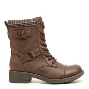 Rocket Dog Thunder Brown Santee Biker Boot