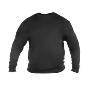 Duke Mens Rockford Kingsize Sweat Crew Neck Jumper (3XL) (Black)