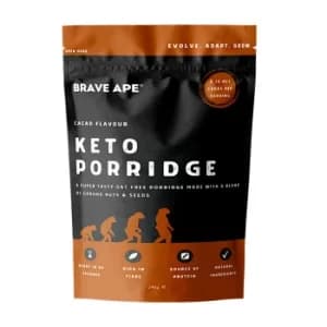 The Brave Ape Co. Cacao Flavour Instant Keto Porridge 240g