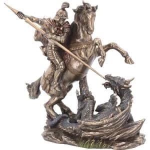 George and the Dragon Figurine