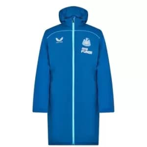 Castore NUFC Jacket Mens - Blue