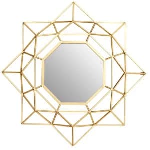 Premier Housewares Farran Large Wall Mirror - Champagne