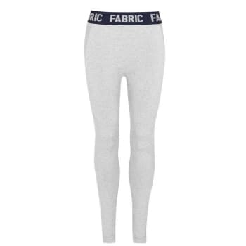 Fabric Core Seamless Panel Leggings - GreyMarl/Navy