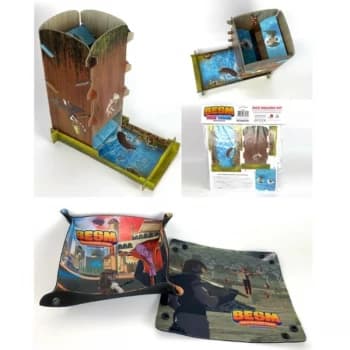 Big Eyes, Small Mouth (BESM) 4th Edition - Dice Tower and Trays