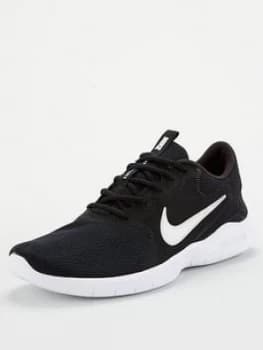 Nike Flex Experience Run 9 - Black/White, Size 8, Men