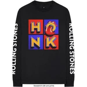 The Rolling Stones - Honk Album/Sleeves Mens Large Sweatshirt - Black