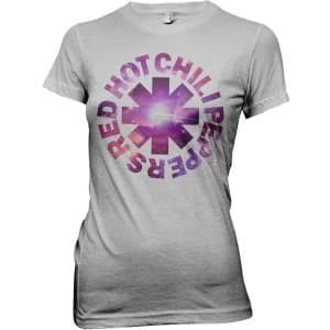 Red Hot Chili Peppers - Cosmic Ladies Large T-Shirt - Grey