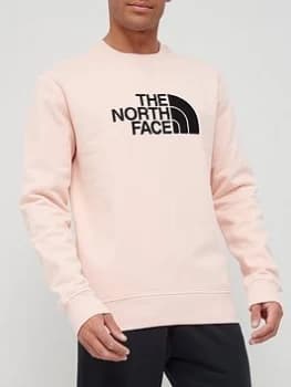 The North Face Drew Peak Crew Neck Sweat - Pink Size M Men