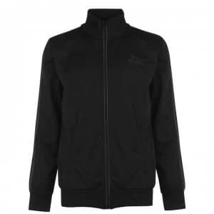 Lonsdale Track Jacket Mens - Black/White