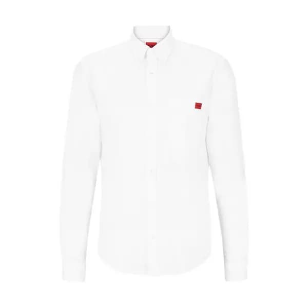 Hugo Boss Evito Block Colour Shirt - White M
