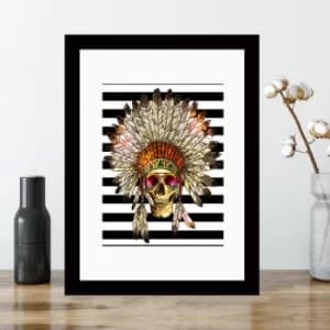 SC4475944421 Multicolor Decorative Framed MDF Painting