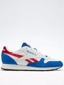 Reebok Classic Leather, Vecblu/Ftwwht/Vecred, size: 6+, Male, Trainers, GX2257