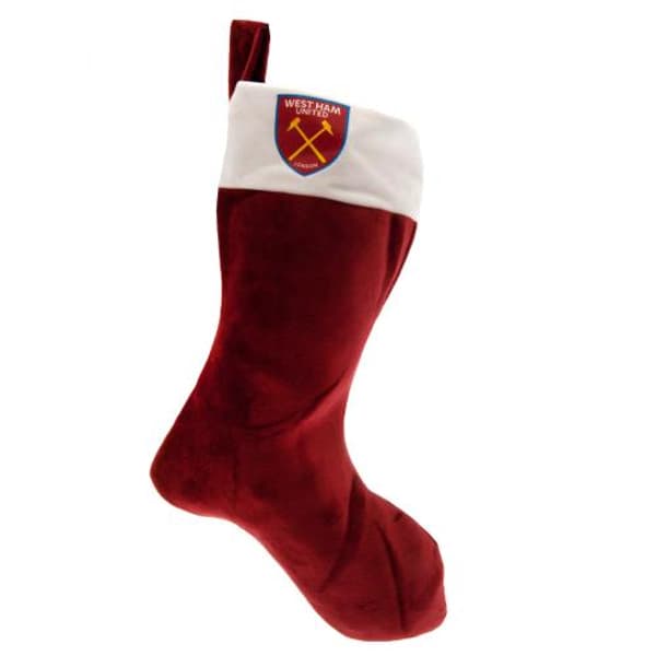 West Ham United FC Supersoft Christmas Stocking