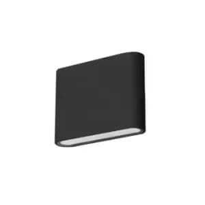 Slim LED Outdoor Wall Light Urban grey IP54