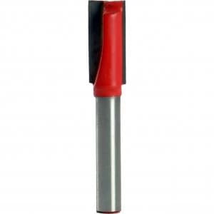 Faithfull Two Flute Straight Router Cutter 9mm 19mm 1/4"