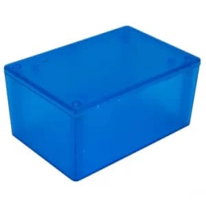 Hammond 1591XXTTBU ABS Enclosure Multipurpose Translucent Blue 123...