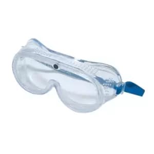 Silverline Direct Safety Goggles - Direct Vent - Clear