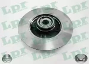 LPR Brake disc PEUGEOT,CITROEN C1005PCA 4246Z9,424934 Brake rotor,Brake discs,Brake rotors