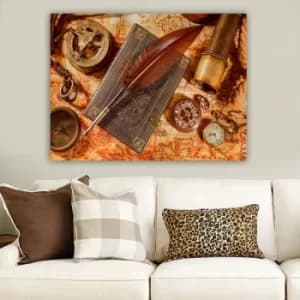 329287238_70100 Multicolor Decorative Canvas Painting