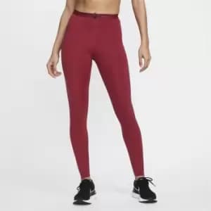 Nike Run Tights Womens - Red