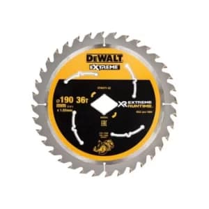 DEWALT Extreme Runtime FlexVolt Circular Saw Blade 190mm x Diamond x 36T