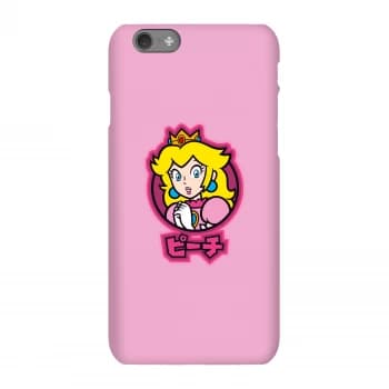 Nintendo Super Mario Peach Kanji Phone Case - iPhone 6S - Snap Case - Matte