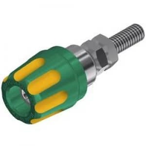 Pole terminal Yellow green 16 A SKS Hirschmann PK 10 A