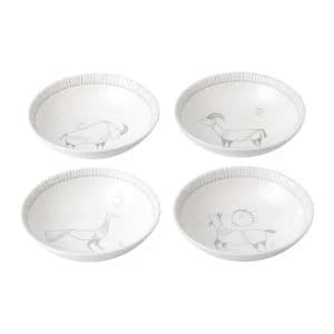 Royal Doulton Ellen DeGeneres 4 Cave Animals Bowls 14cm