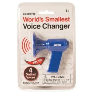 Robert Dyas Christmas Worlds Smallest Voice Changer