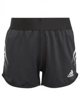 Adidas Girls Junior G A.R. 3-Stripes Short - Black