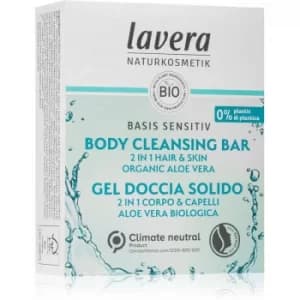 Lavera Basis Sensitiv Bar Soap for Hair & Body 50ml